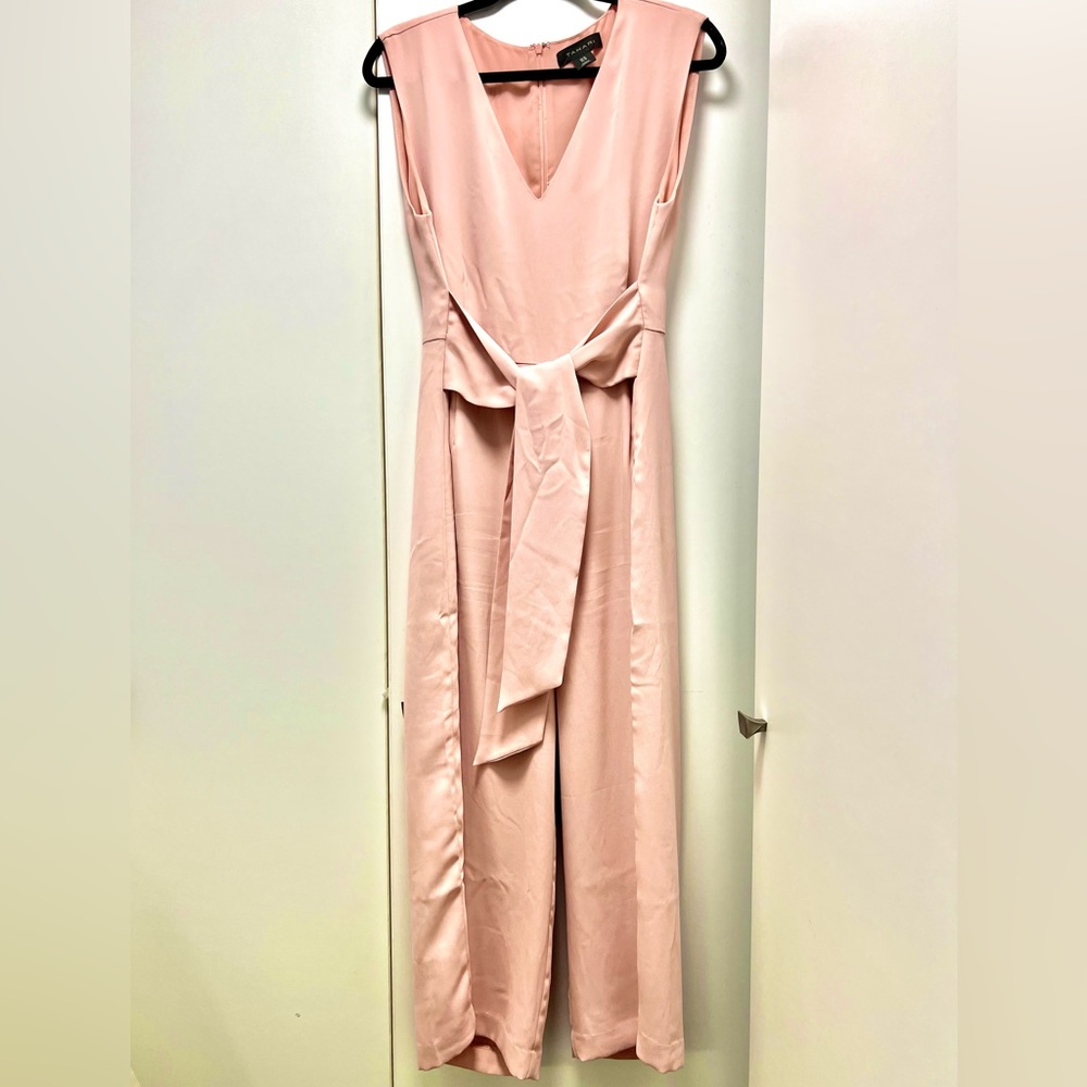 TAHARI S12 Pink one piece jumpsuit outfit. Perfect condition.